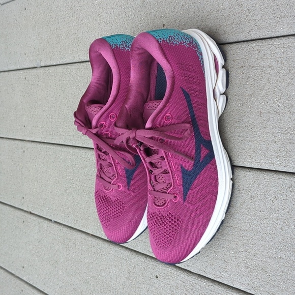 Mizuno Wave Rider Waveknit 3 Sneakers  J1GD192924 - Picture 3 of 11